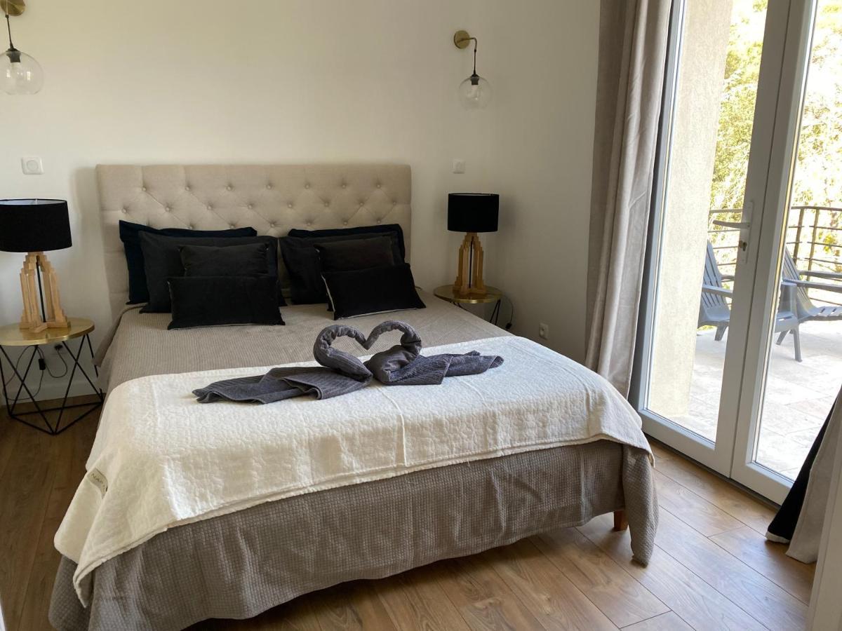 Home Sweet Home 2 Pieces 42 M2 Chambre, Salon, Cuisine, Grande Terrasse, Parking Proche Centre Ville Et Mer Bastia  Buitenkant foto