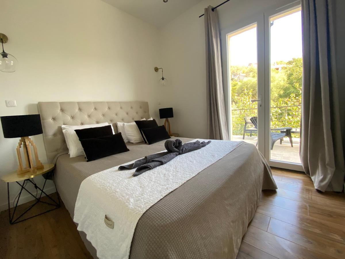 Home Sweet Home 2 Pieces 42 M2 Chambre, Salon, Cuisine, Grande Terrasse, Parking Proche Centre Ville Et Mer Bastia  Buitenkant foto