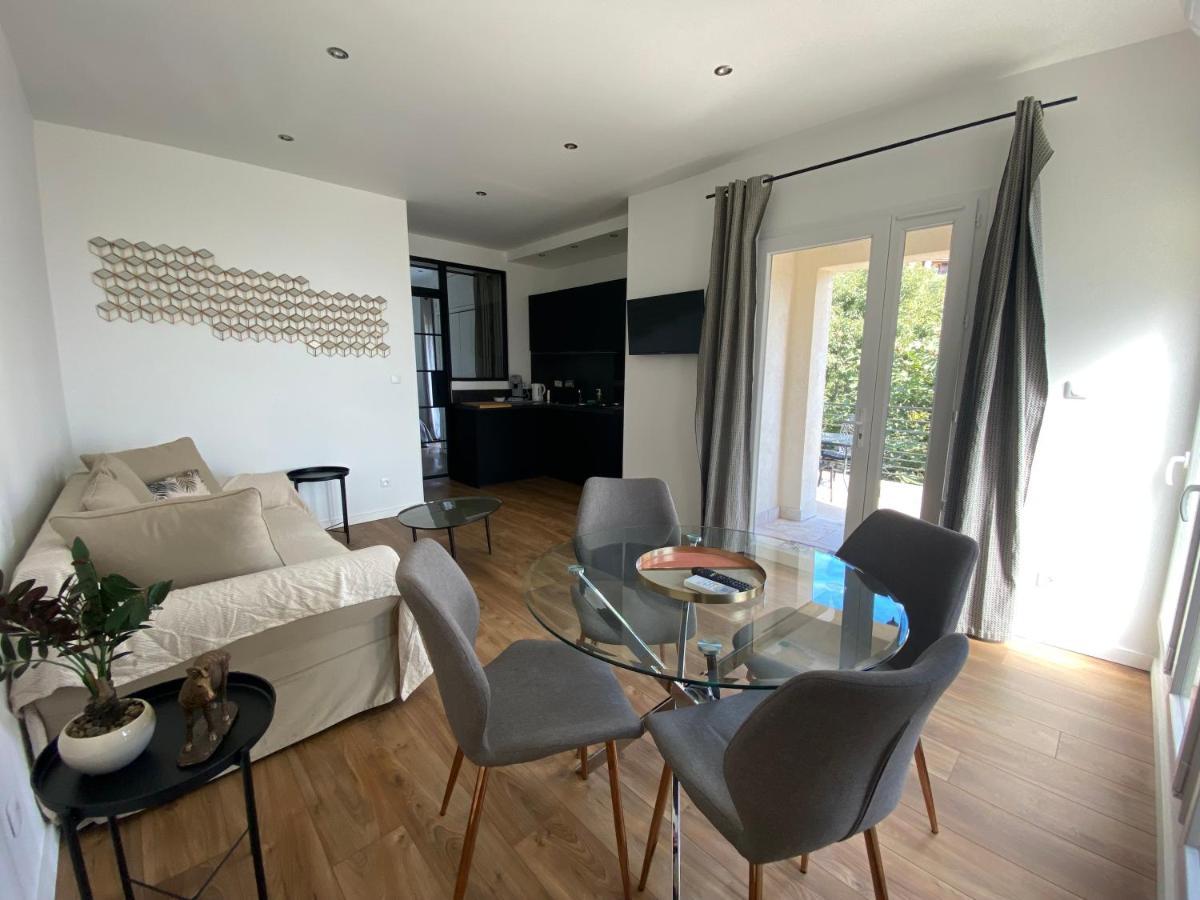 Home Sweet Home 2 Pieces 42 M2 Chambre, Salon, Cuisine, Grande Terrasse, Parking Proche Centre Ville Et Mer Bastia  Buitenkant foto